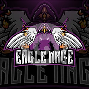 Eagles mage esport mascot logo