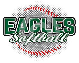 Eagles Softball Design