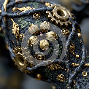 Eamless Biomechanical Pattern Entangled Vines 03