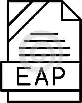 EAP Outline Vector Icon