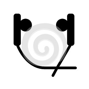 ear buds icon. Trendy ear buds logo concept on white background