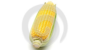 An ear of corn on the cob (ai generated)