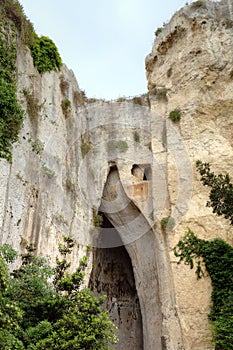 Ear of Dionysus - cave in Siracusa.