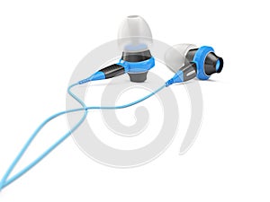 In-ear headphones concept