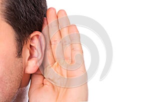 Ear listening secret photo