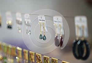 Ear rings selling on market of india, indian market jewelery selling like ear rings