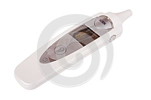 Ear thermometer isolated on a white background