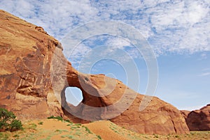 Ear of the Wind in Monument Valley