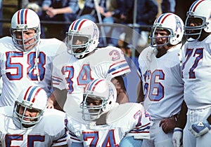 Earl Campbell and the Houston Oilers.