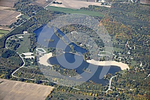 Earl Rowe Provincial Park, aerial