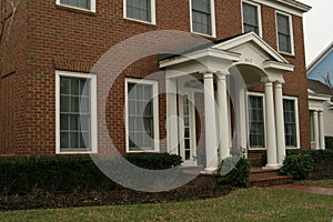 Early American Brick Home