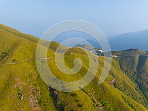 The early autumn scenery of Wugong Mountain Natural Scenic Area, Pingxiang, Jiangxi, China