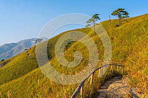 The early autumn scenery of Wugong Mountain Natural Scenic Area, Pingxiang, Jiangxi, China