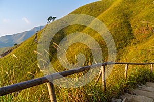 The early autumn scenery of Wugong Mountain Natural Scenic Area, Pingxiang, Jiangxi, China