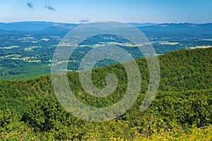 Early Autumn View of Shenandoah Valley