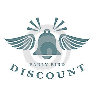 Early bird offer announce icon