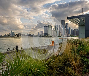 Early evening on Navy Pier