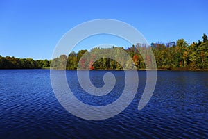 Early fall at Findley state park