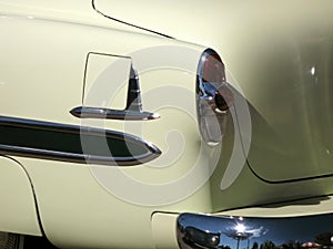 Early fifties Chevy rear fender