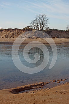 Early morning, Alnmouth beach and bay