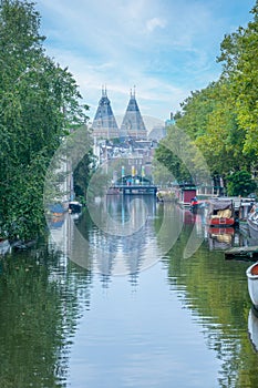 Early Morning on the Amsterdam Canal