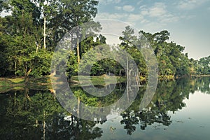 Early morning at Angkor Watï¼ŒCambodia