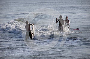 Early Morning Boogie Boarders