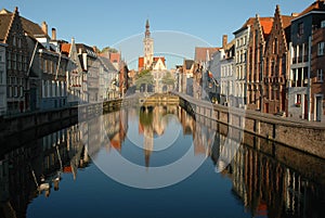 Early morning in Bruges photo