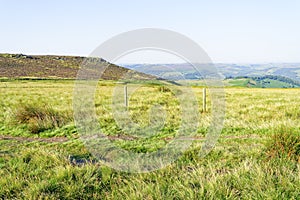 Early morning on Callow Bank, near Higger Tor, Derbyshire