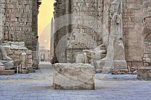 Early morning in Karnak