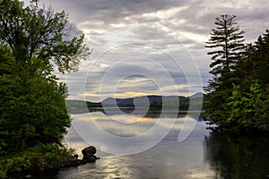 Early Morning Light on Indian lake