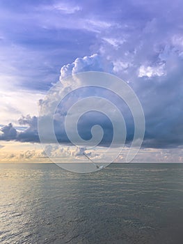 Early Morning Ocean Storm