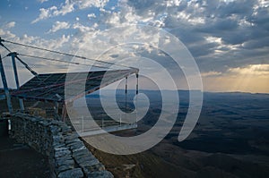 Holy Land Series - Ramon Crater Makhtesh sunrise Pano5 photo