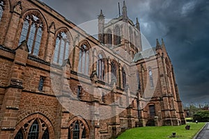 An early morning shot of the spectacular Crichton Memorial Church in Dumfries, Southwest Scotland