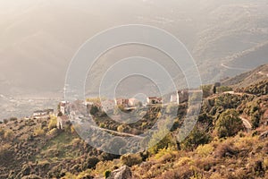 Village of Costa Roda in Corsica photo