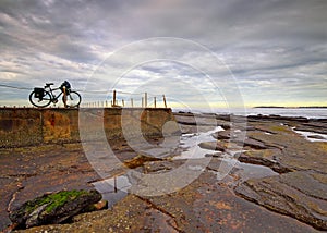 Early morning at a tidal pool