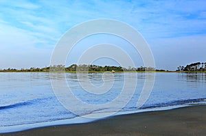 Early morning on Tybee Island beach