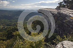 Early morning view from Mcafee Knob on the Appalachian Trail