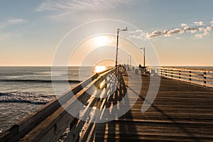 Early Morning on Virginia Beach Fishing Pier