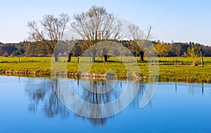 Próximamente primavera de un rio el valle humedales a naturaleza reservar para ver municipio más cercano en polonia 