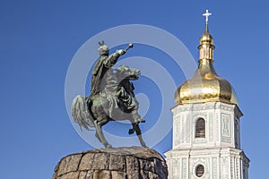 Early summerspring morning in Kiev