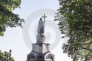 Early summerspring morning in Kiev