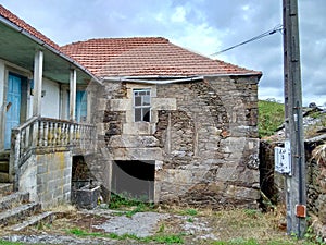 Early twentieth century house in Ourense Galicia Spain.
