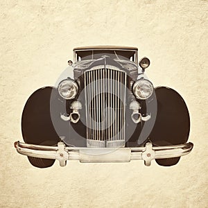 Early twentieth century luxury car