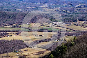 Early Winter of the View of Montvale Valley