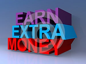 Earn extra money on blue