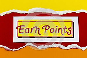 Earn reward loyalty bonus points save collect incentive program