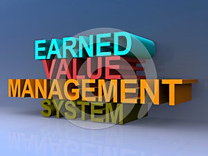 Earned value management system sign