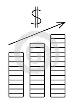 Earnings and finance diagram