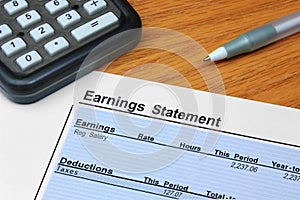 Earnings Statement